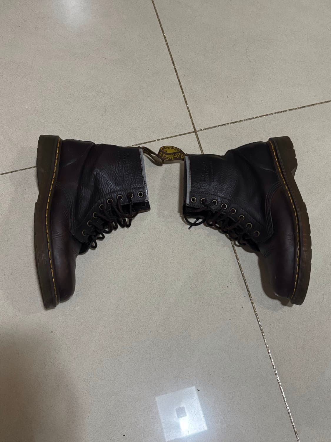 닥터마틴 워커 8홀 구두 브라운 260 상품이미지3