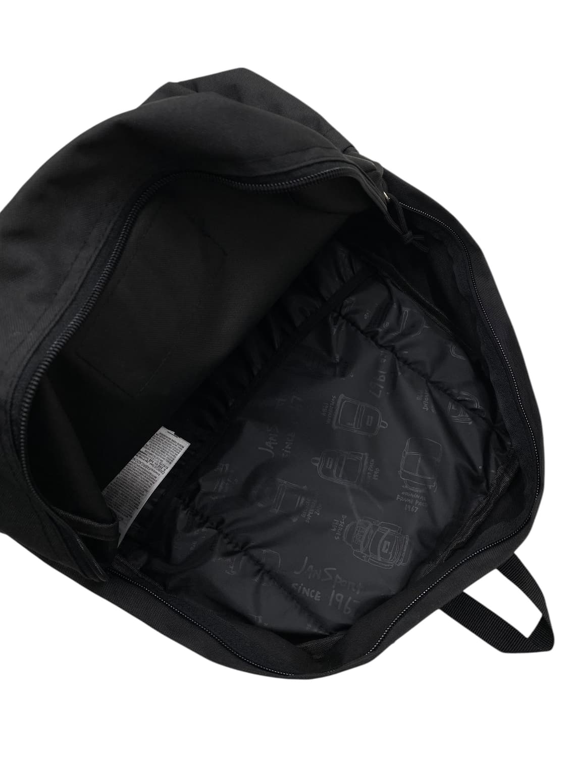 잔스포츠 백팩 블랙 상품이미지3