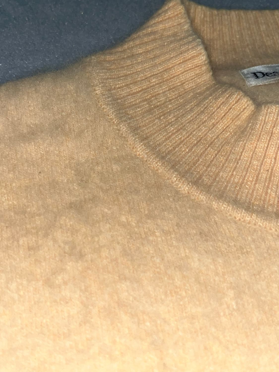 노랑 캐시미어 니트 상품이미지7