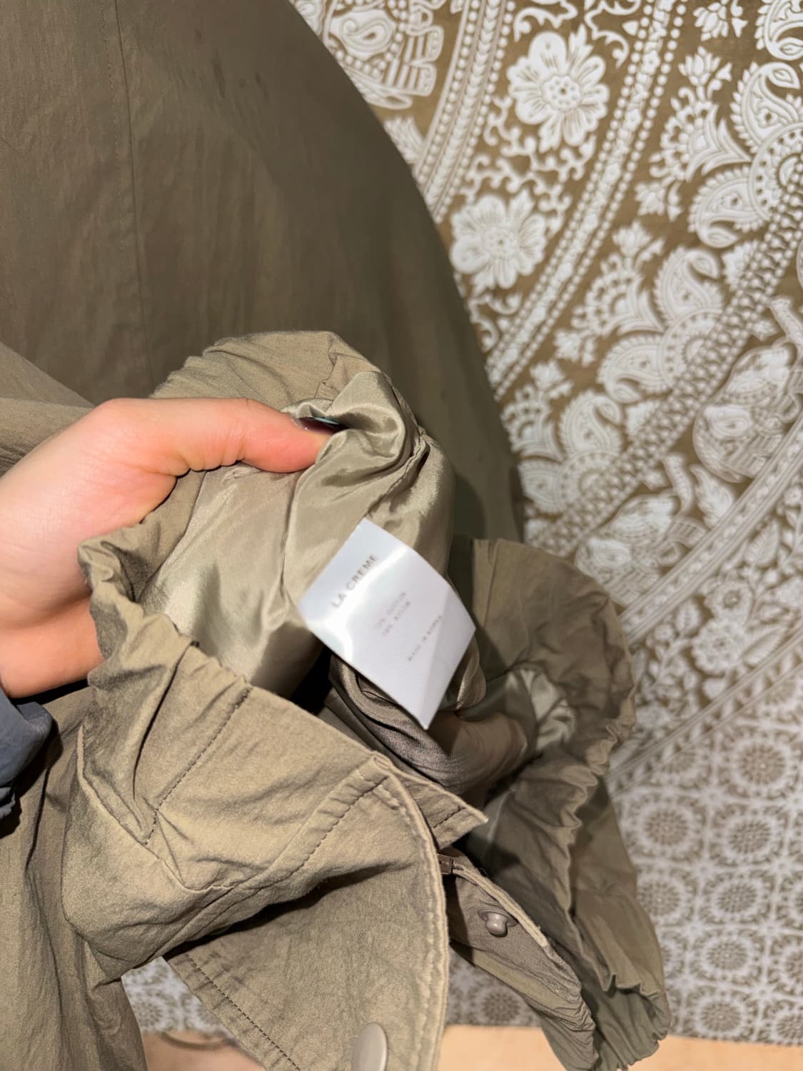 La creme 여성 금장버튼 블루종 자켓  상품이미지6