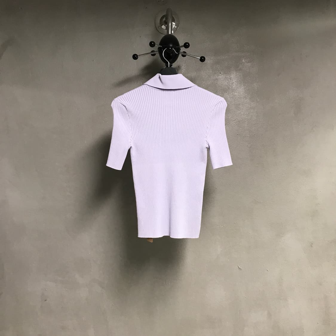 꾸레쥬 니트 반팔 카라티 M(W) 상품이미지7