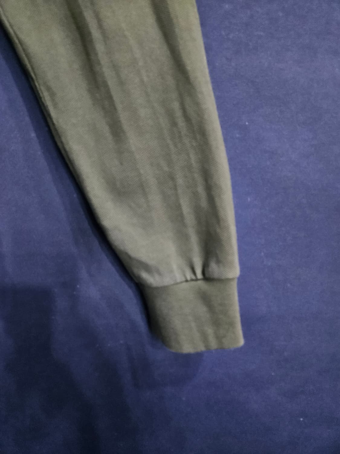 라코스테 카키 남성 95 카라 긴팔티셔츠  상품이미지5