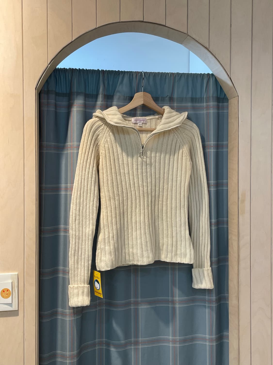 질스튜어트 하프집업 후드니트 상품이미지4