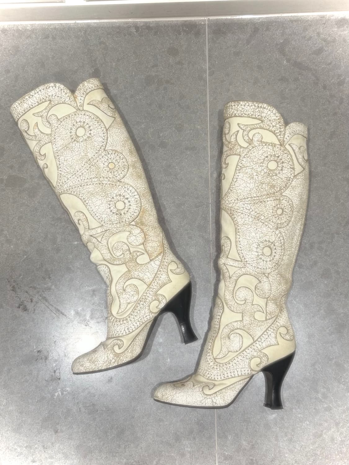 빈티지 안나수이 나비 롱부츠 히메갸루 르네상스 페어리 y2k 리즈리사 상품이미지1