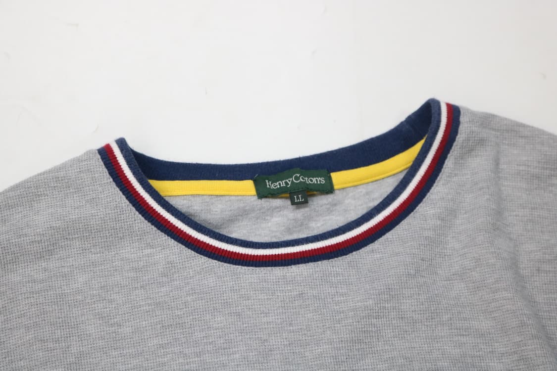 헨리 코튼 스트라이프 긴팔티셔츠 상품이미지4