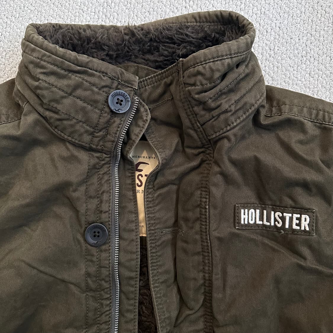 00s 홀리스터 밀리터리 자켓 상품이미지3