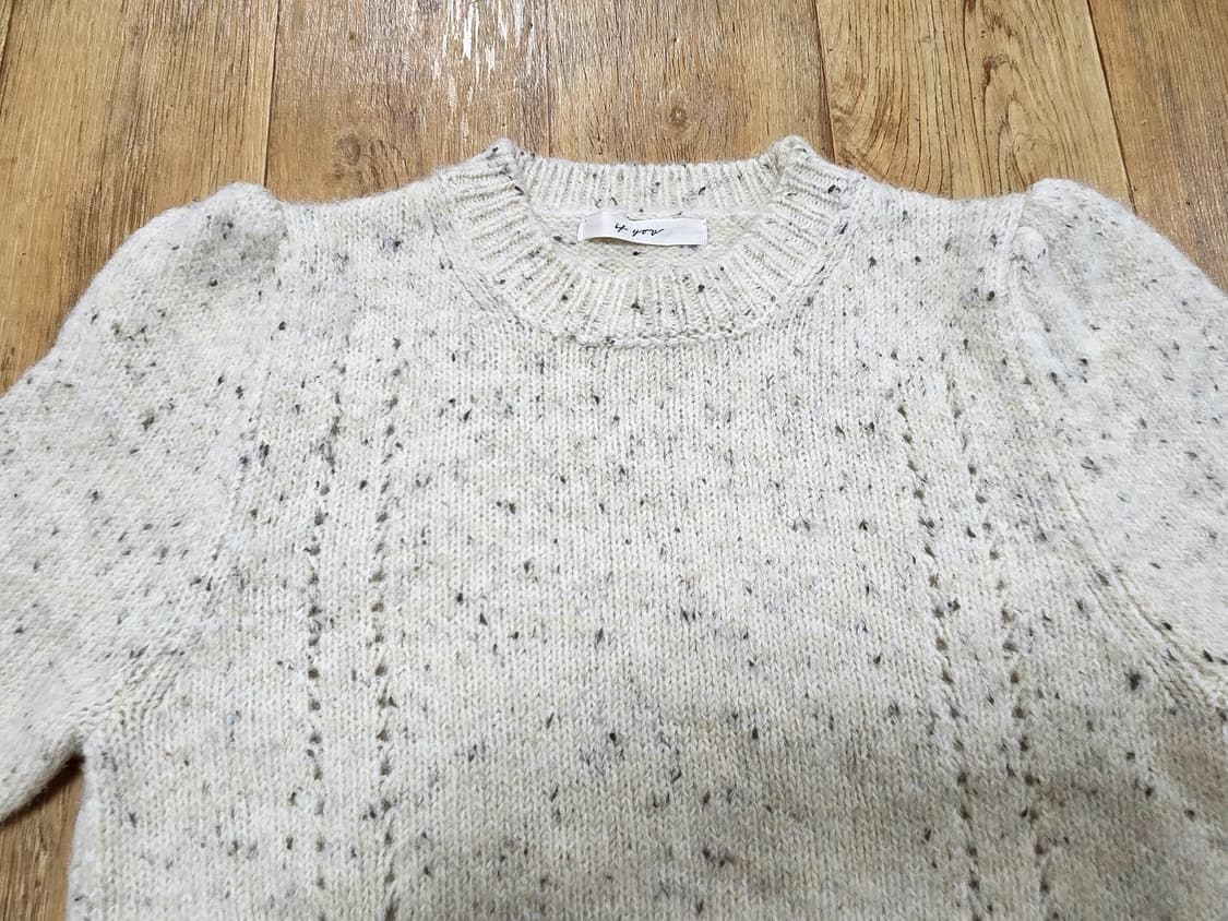 이프유(if you) 까멜리아니트 55-66 새상품 상품이미지5