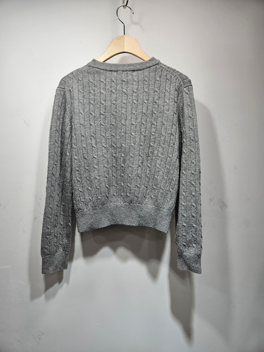 스파오 양모 케이블 니트 상품이미지9