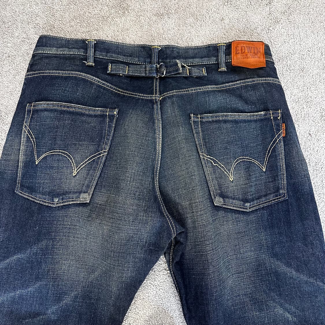 에드윈 505Z 신치백 셀비지 데님38 상품이미지4