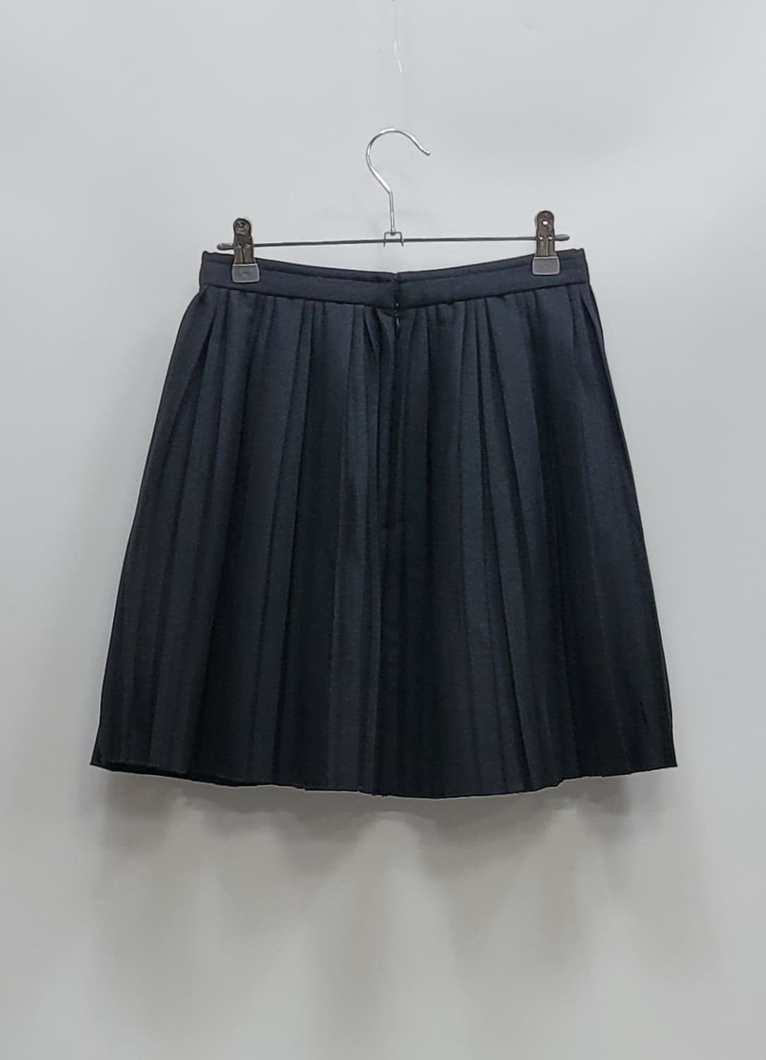 (새상품급) COS 코스 울 블랜드 플리츠 미니 스커트 / 여 34 블랙 상품이미지3