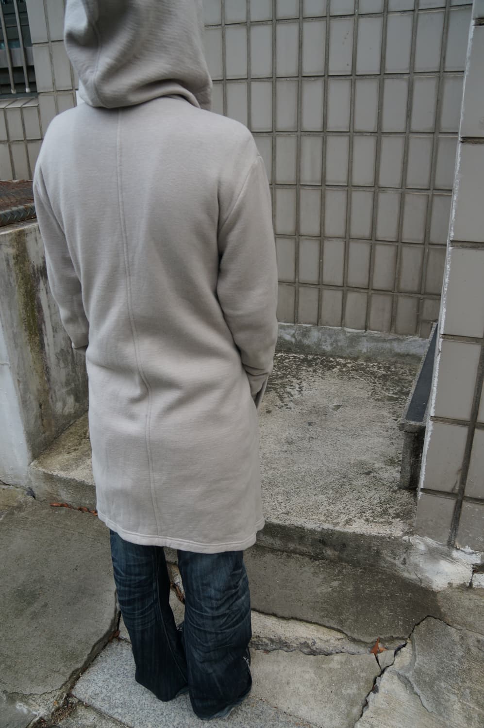 헬무트 랭 비대칭 후디 집업 자켓 상품이미지6