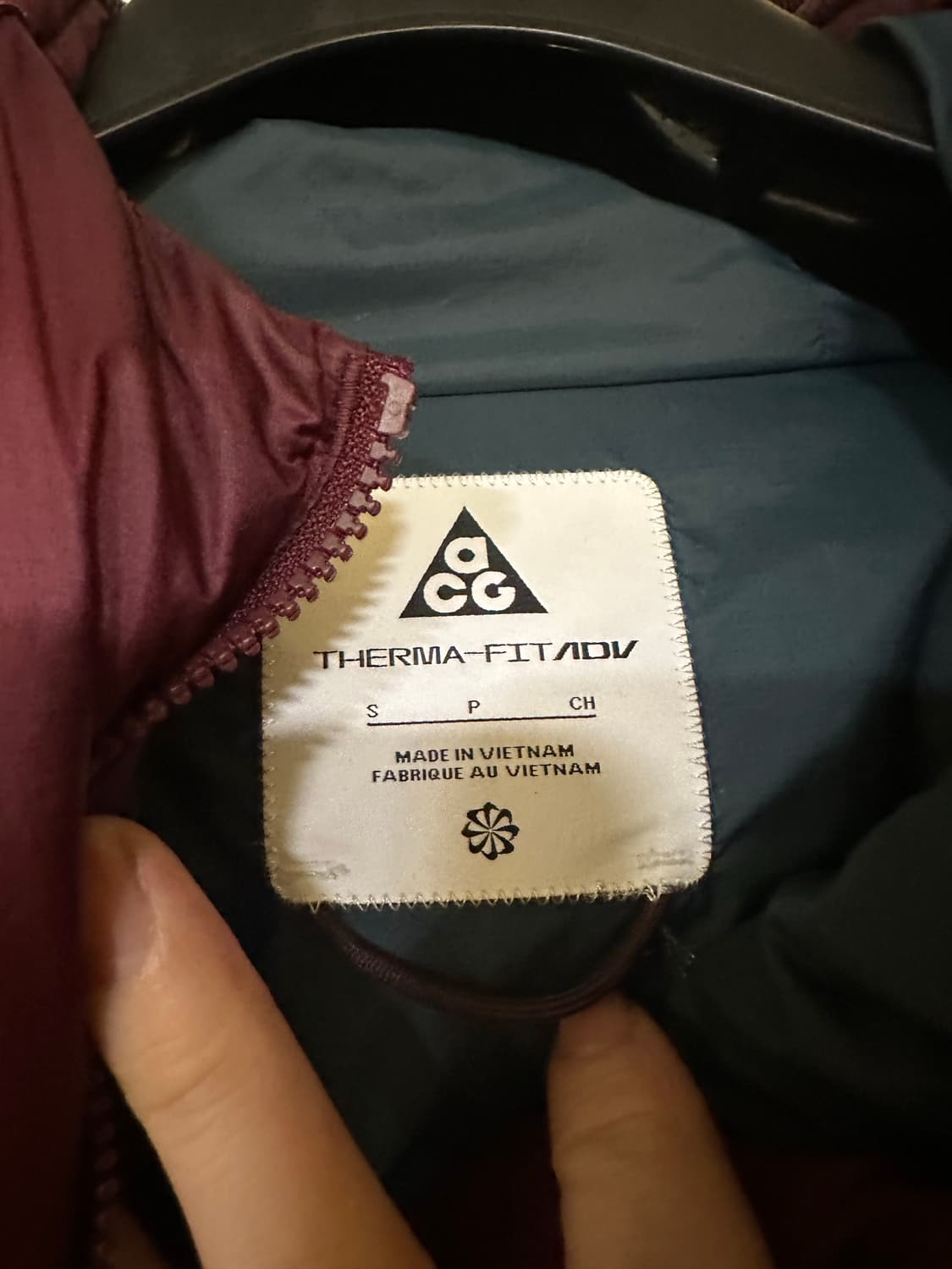 나이키 ACG 루나 레이크 패딩 마룬 맨즈 s 상품이미지7