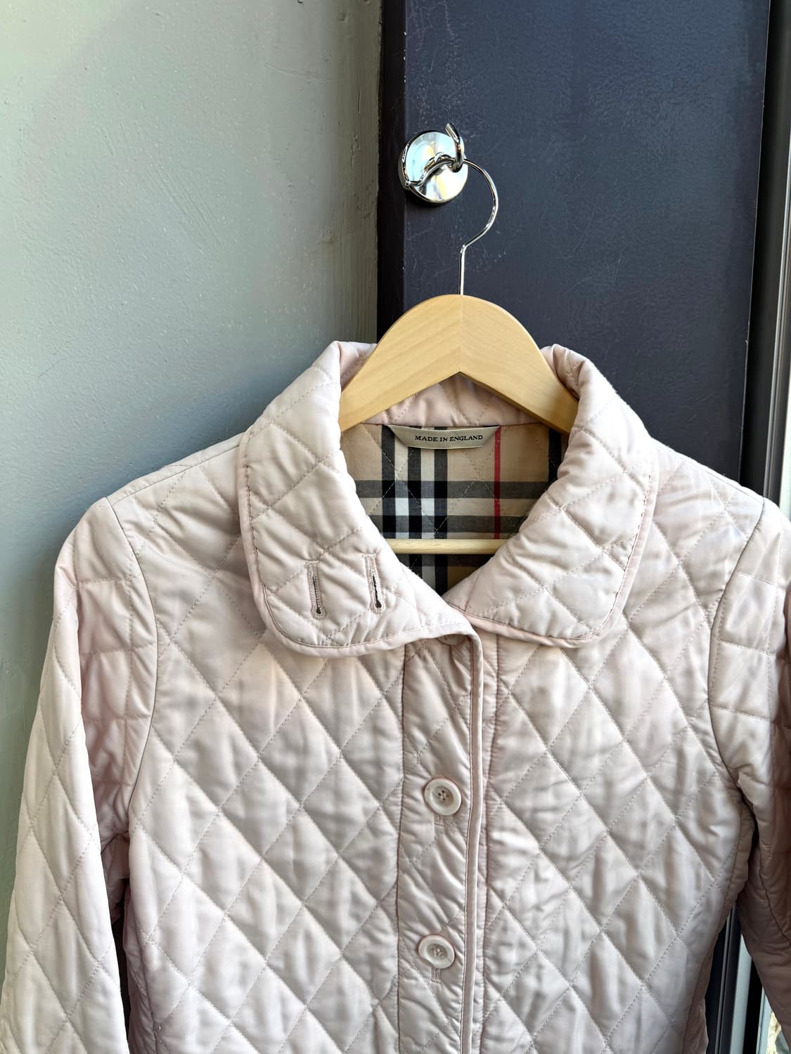 M/ 버버리 퀄팅 노바체크 경량 패딩 상품이미지3