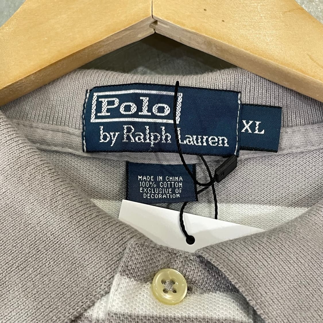 (XL) POLO 폴로 랄프로렌 반팔 스트라이프 카라티 상품이미지7
