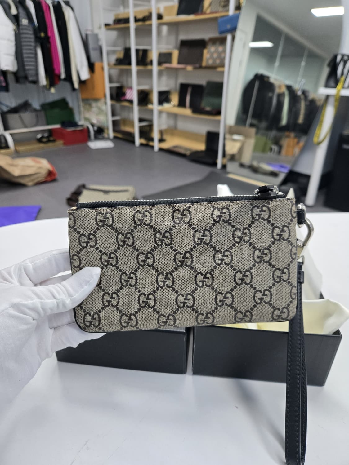 [A급컨디션]구찌 스네이크 미니 클러치백 상품이미지2