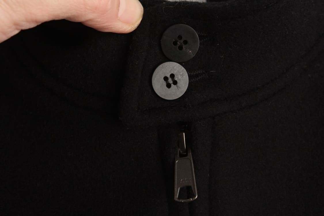 L 아트이프액츠 모직 캐시미어 해링턴 자켓 상품이미지4