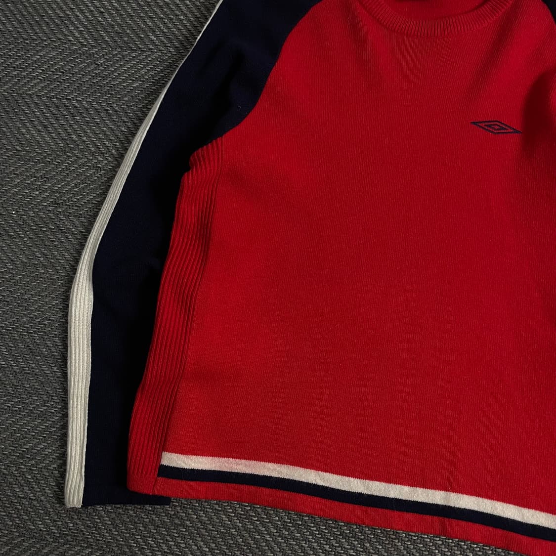 00s 엄브로 잉글랜드 국대 레트로 니트o 3820 상품이미지5