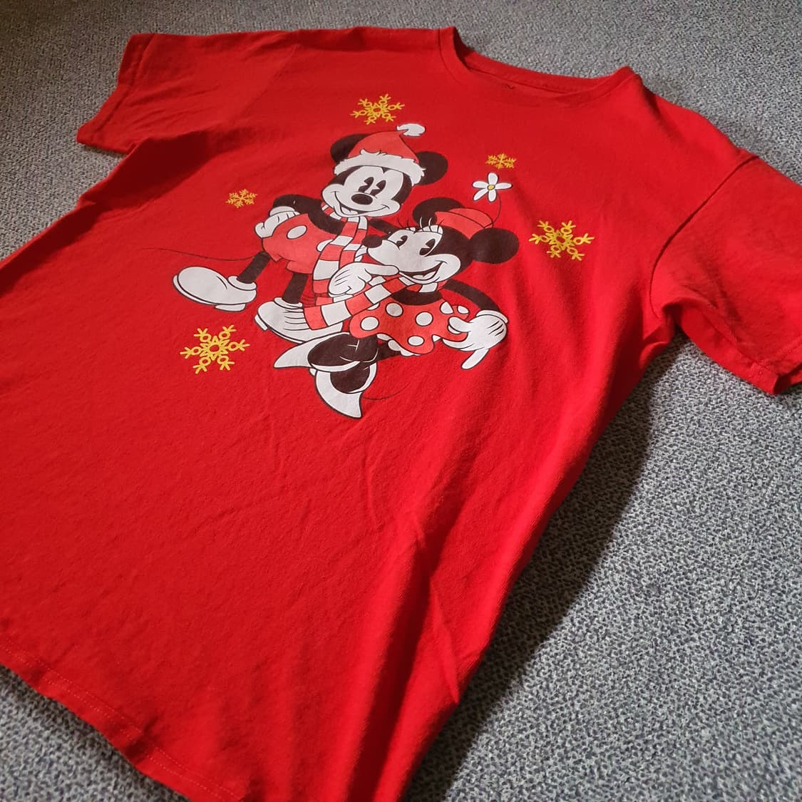 디즈니 크리스마스 미키 마우스 티셔츠 no.43 상품이미지2