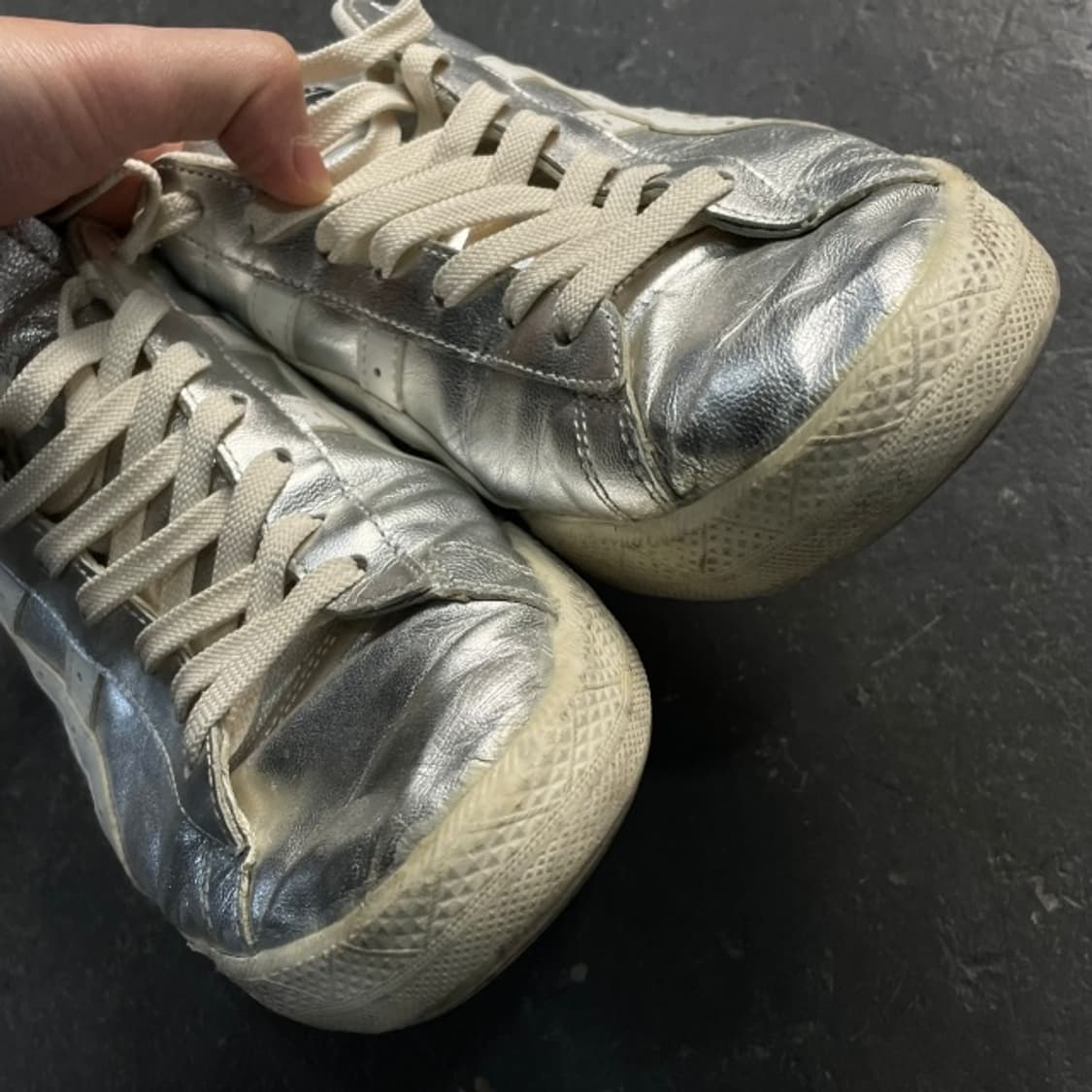 260 오니츠카타이거 파브레 실버  상품이미지6