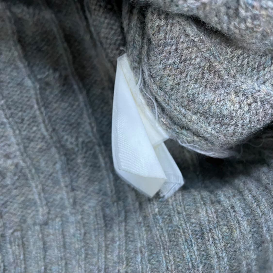 폴로 랄프로렌 포니 로고 케이블 라운드 니트 탄베이지 상품이미지5