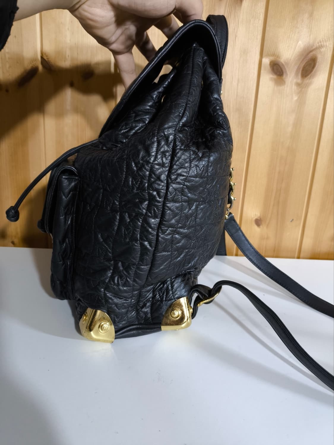 메트로시티 퀼팅 백팩 미니백팩 상품이미지3