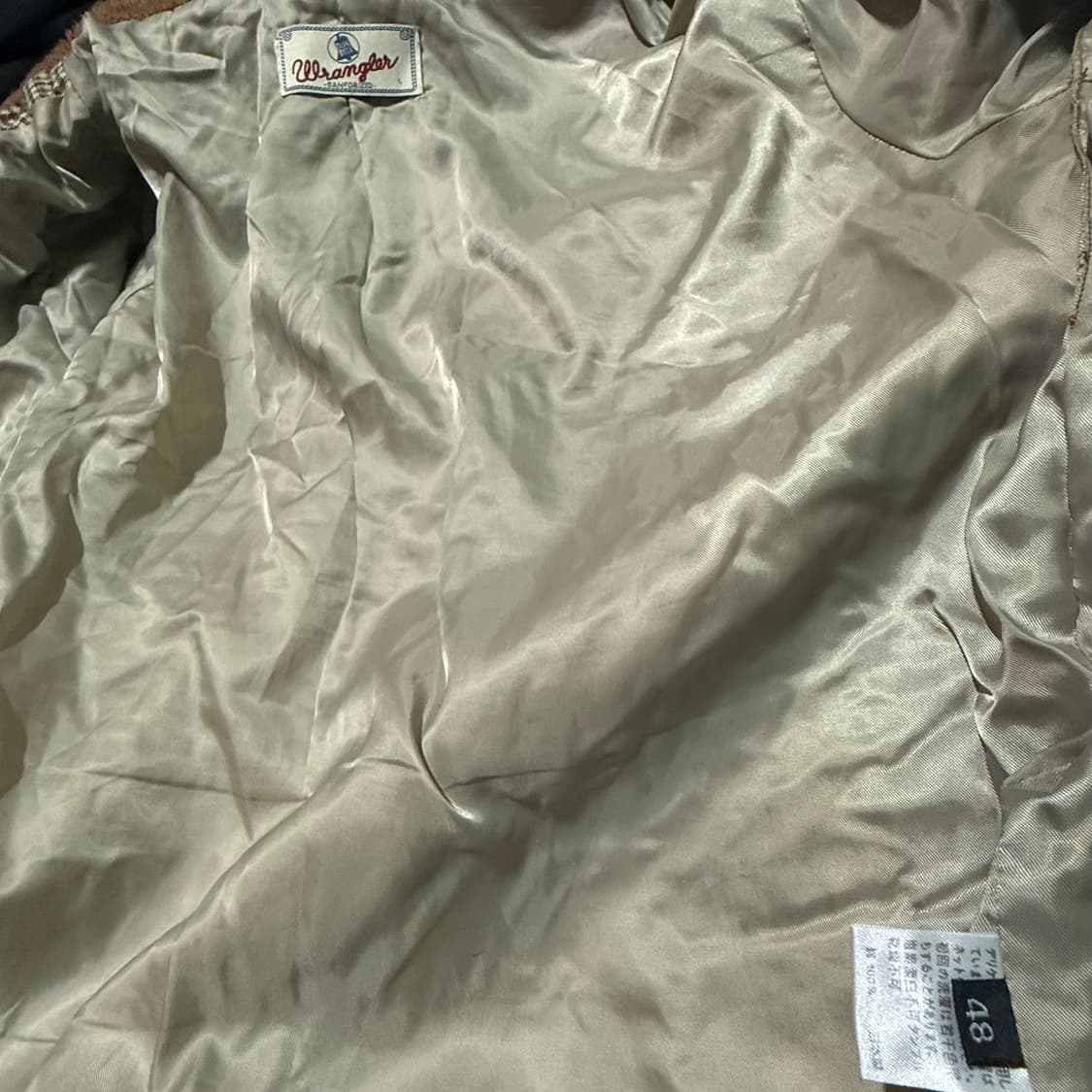 랭글러 빈티지 블루벨 패딩 자켓 상품이미지3