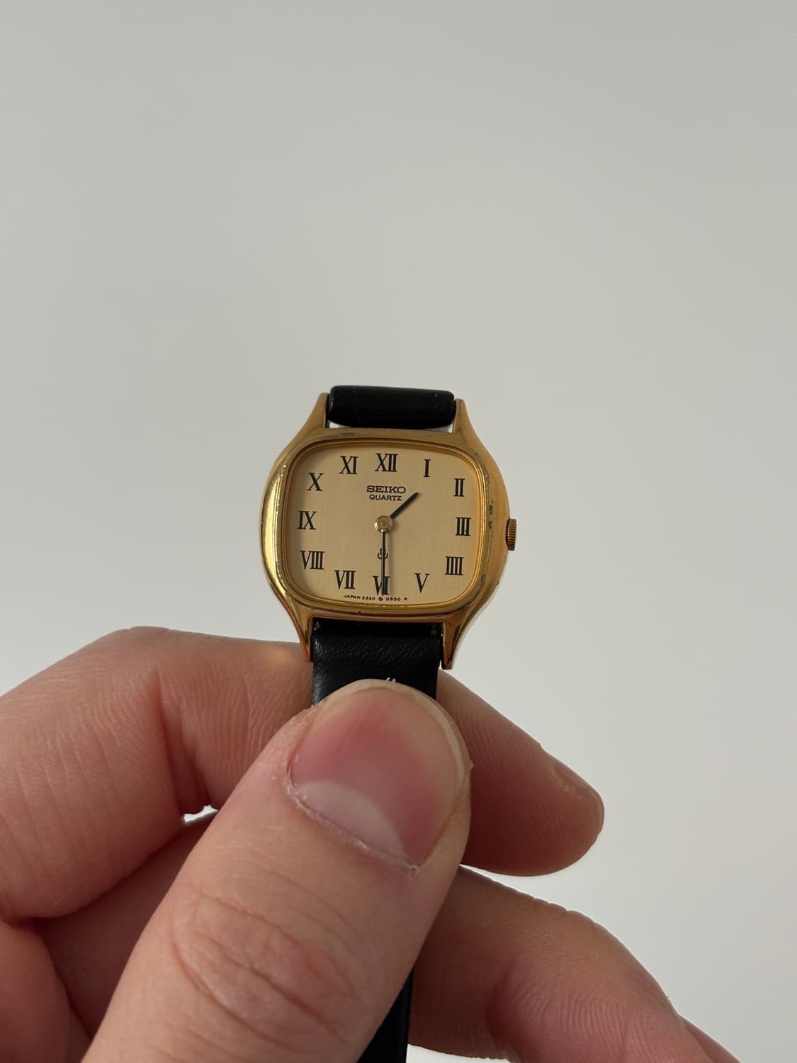 1980s Roman Cushion Shaped Ladies Quartz 상품이미지2