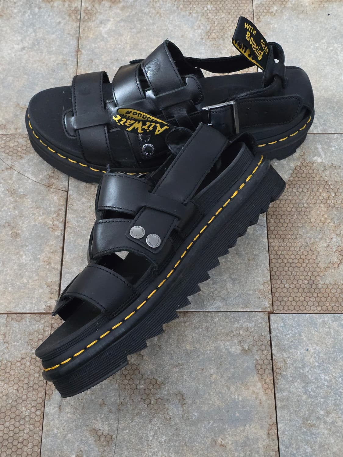 (270)닥터마틴 테리 블랙 샌들 상품이미지6