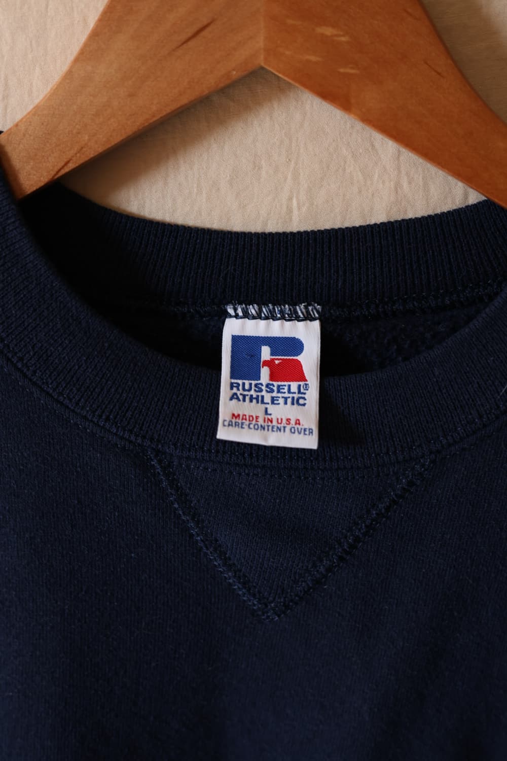 러셀 90s 맨투맨 스웻셔츠 네이비 L 상품이미지2