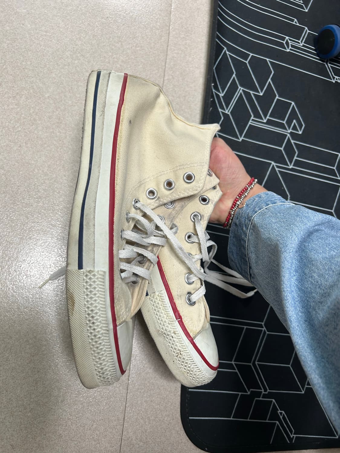 🇺🇸Us8.5 (270) 90s 컨버스 하이 상품이미지5