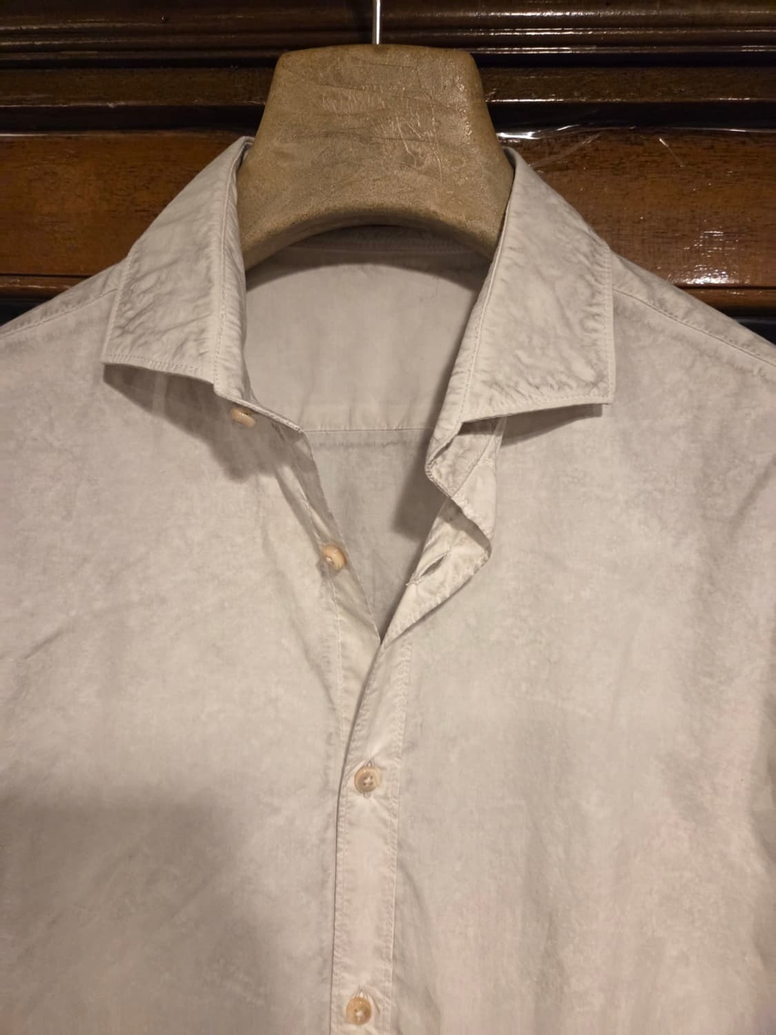 이탈리아 브랜드 알테아 화이트셔츠 상품이미지2