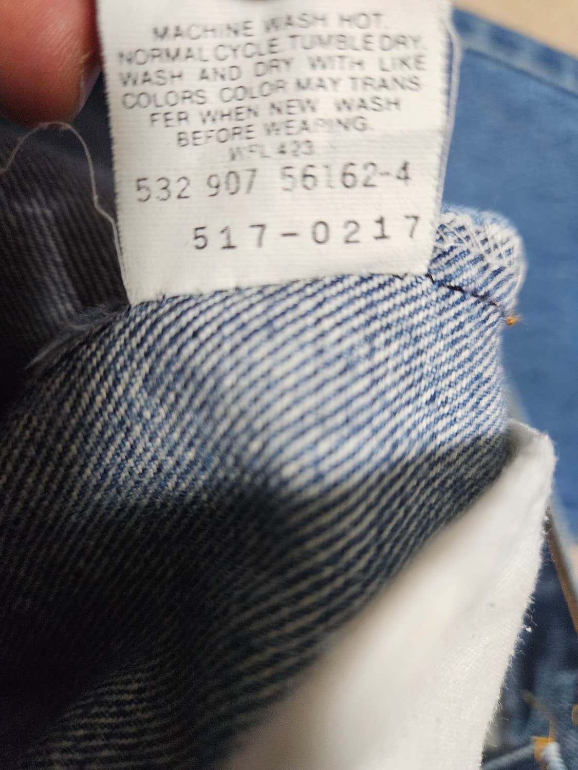 80s levis 517 32x34 리바이스 부츠컷 레드탭 상품이미지10