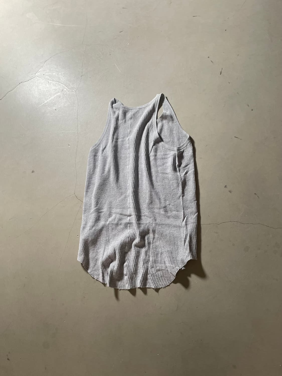 언유즈드 와플 탱크 탑 상품이미지3