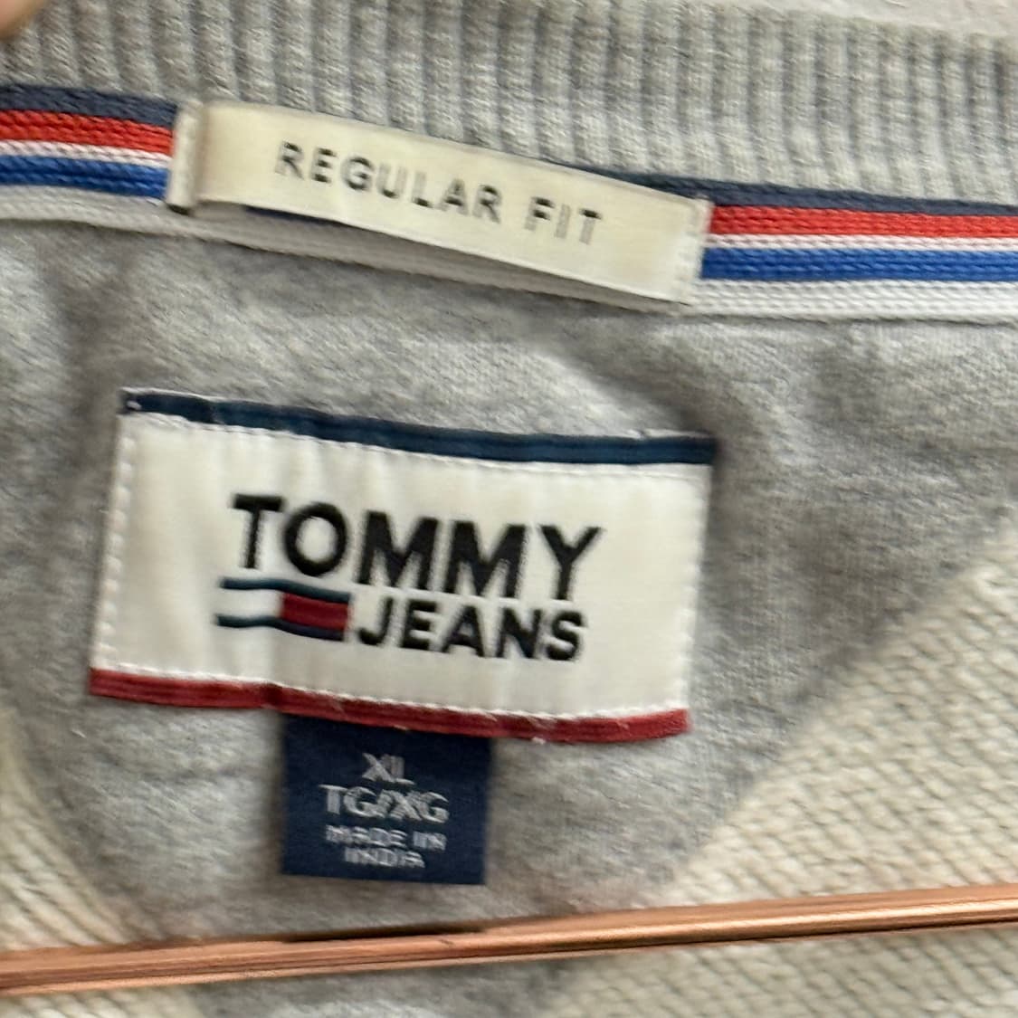 타미진스 로고 기모 맨투맨 (XL) 상품이미지2