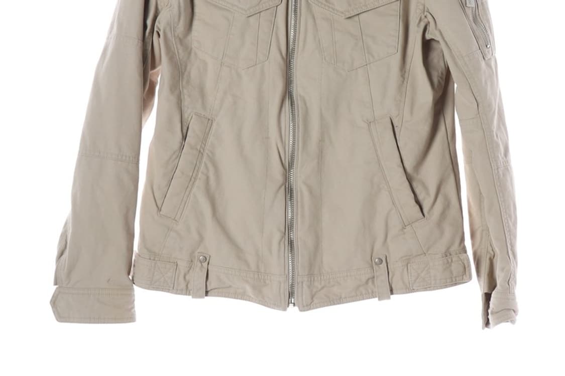 버카루 베이지 밀리터리 포켓 자켓 L 상품이미지4