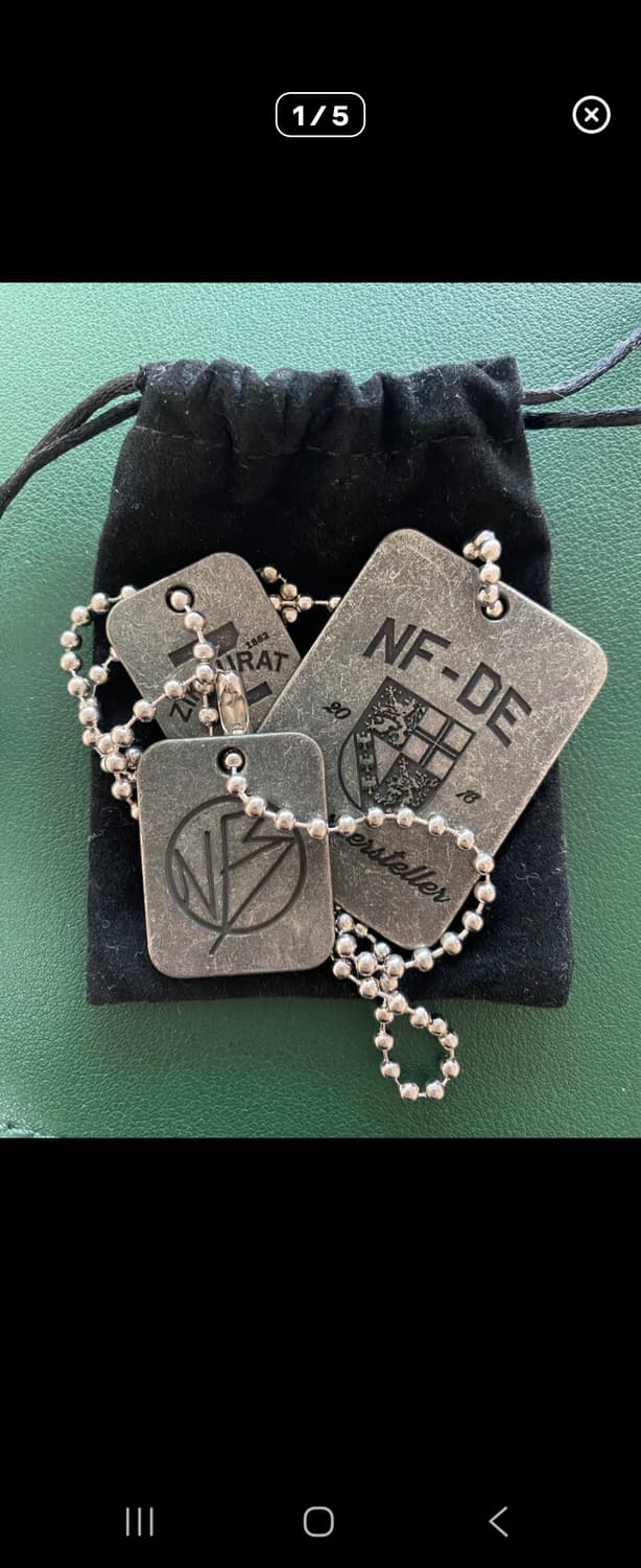 No faith Studios 목걸이 상품이미지1