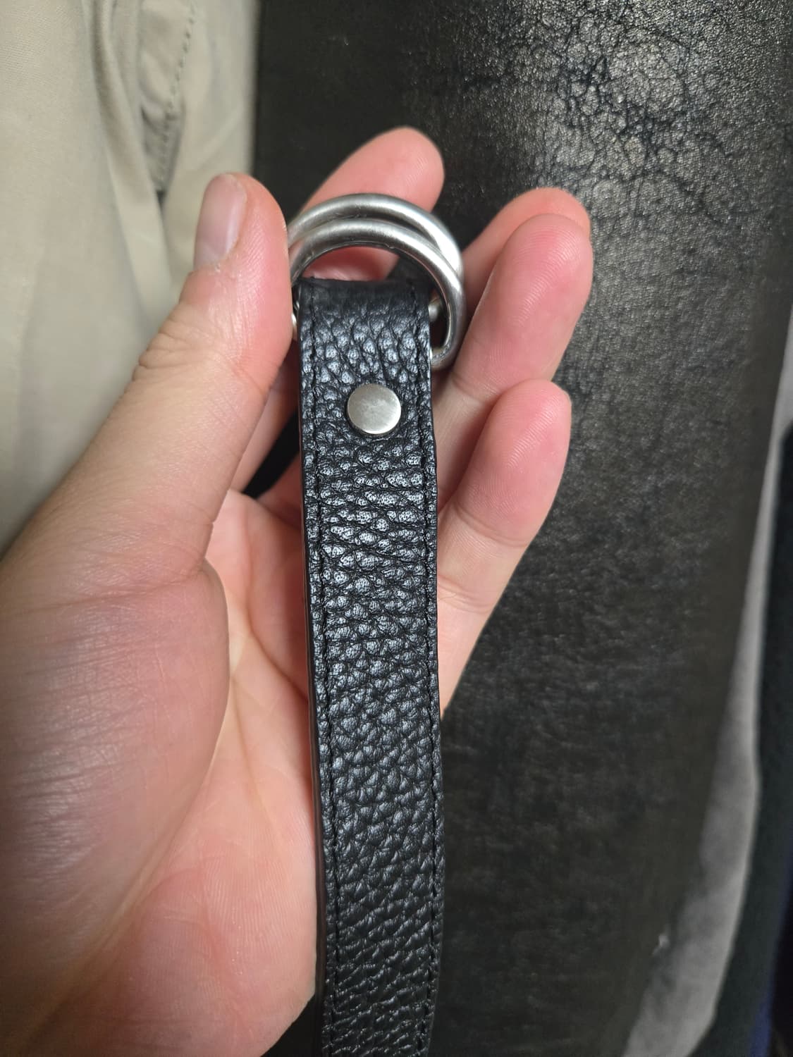 이얼즈어고 롱 레더벨트 상품이미지2