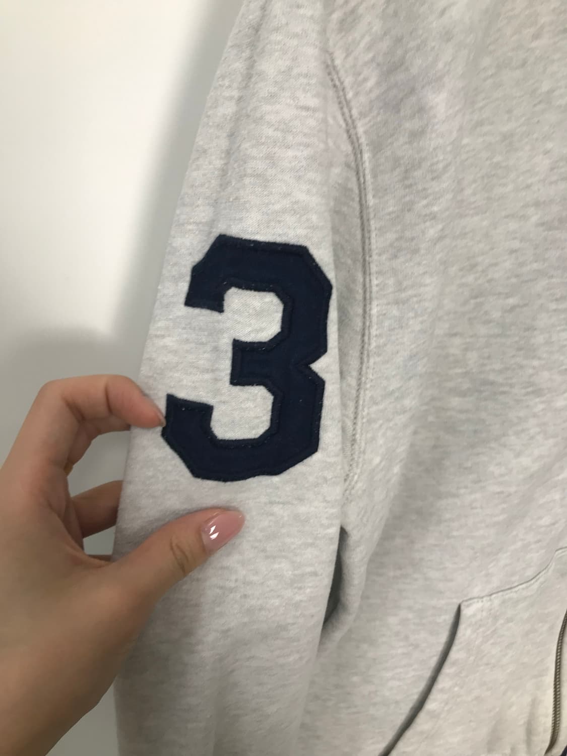 폴로 랄프로렌 빅포니 그레이 후드집업 상품이미지5