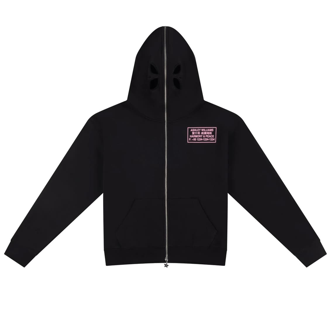 [M,L]애슐리 윌리엄스 25fw HARMONY 버터플라이 후드집업 상품이미지3