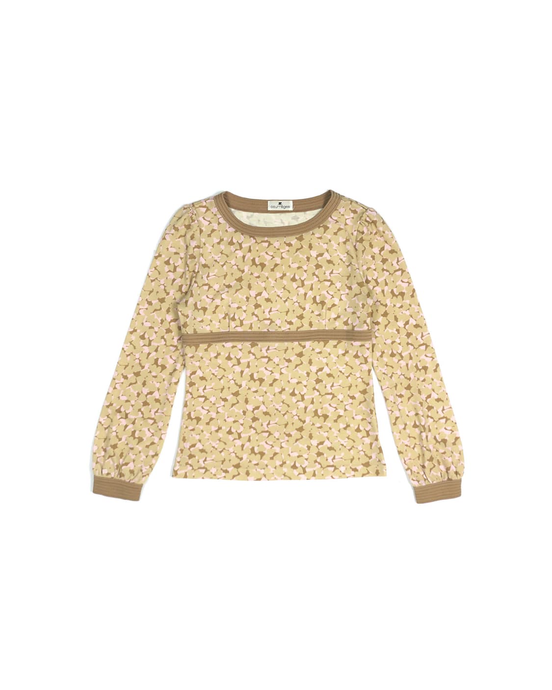 Courreges heart pattern blouse 상품이미지2