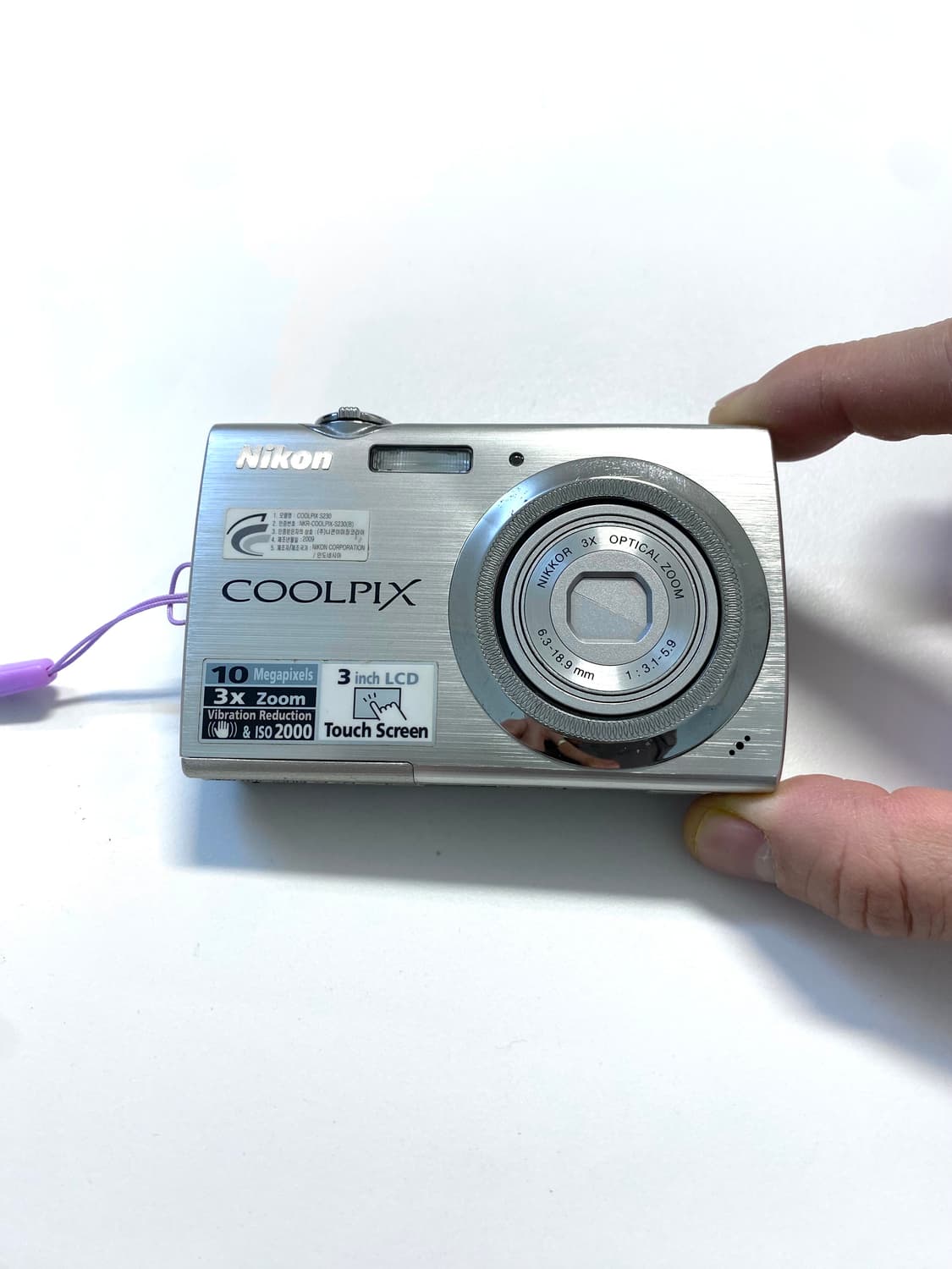 니콘 쿨픽스 S230 디지털 카메라 상품이미지1