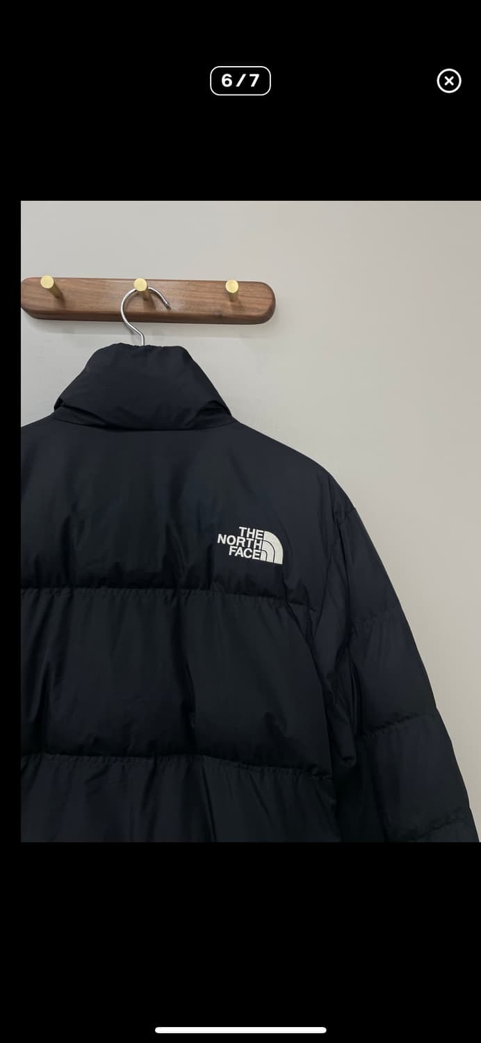 노스페이스 화이트라벨 블랙 완장로고 패딩 A2789 상품이미지6