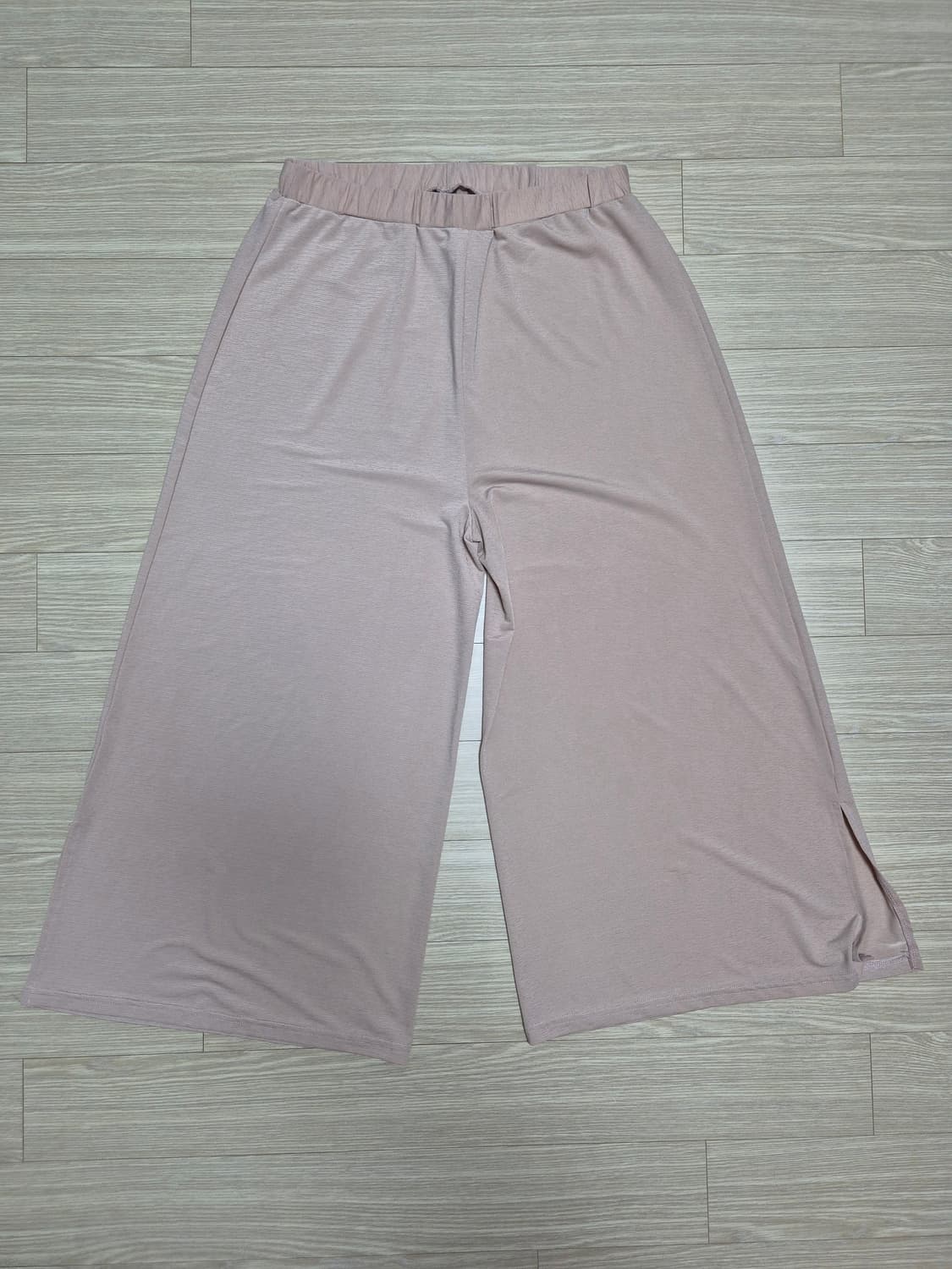 비비안 와이드 팬츠 M-L 베이지 상품이미지1