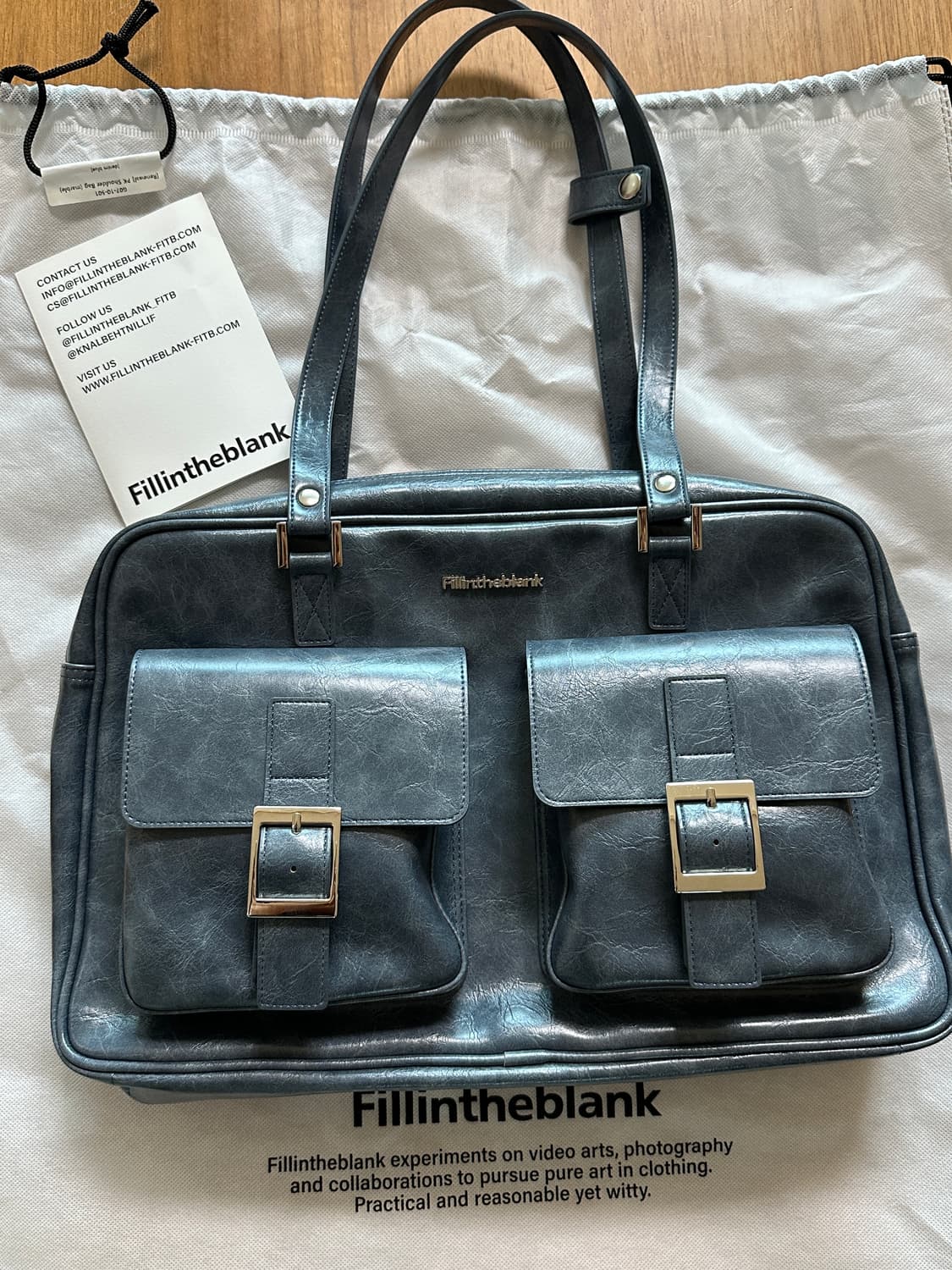 (새상품) 필인더블랭크 숄더백 가방 PK Shoulder Bag 상품이미지1