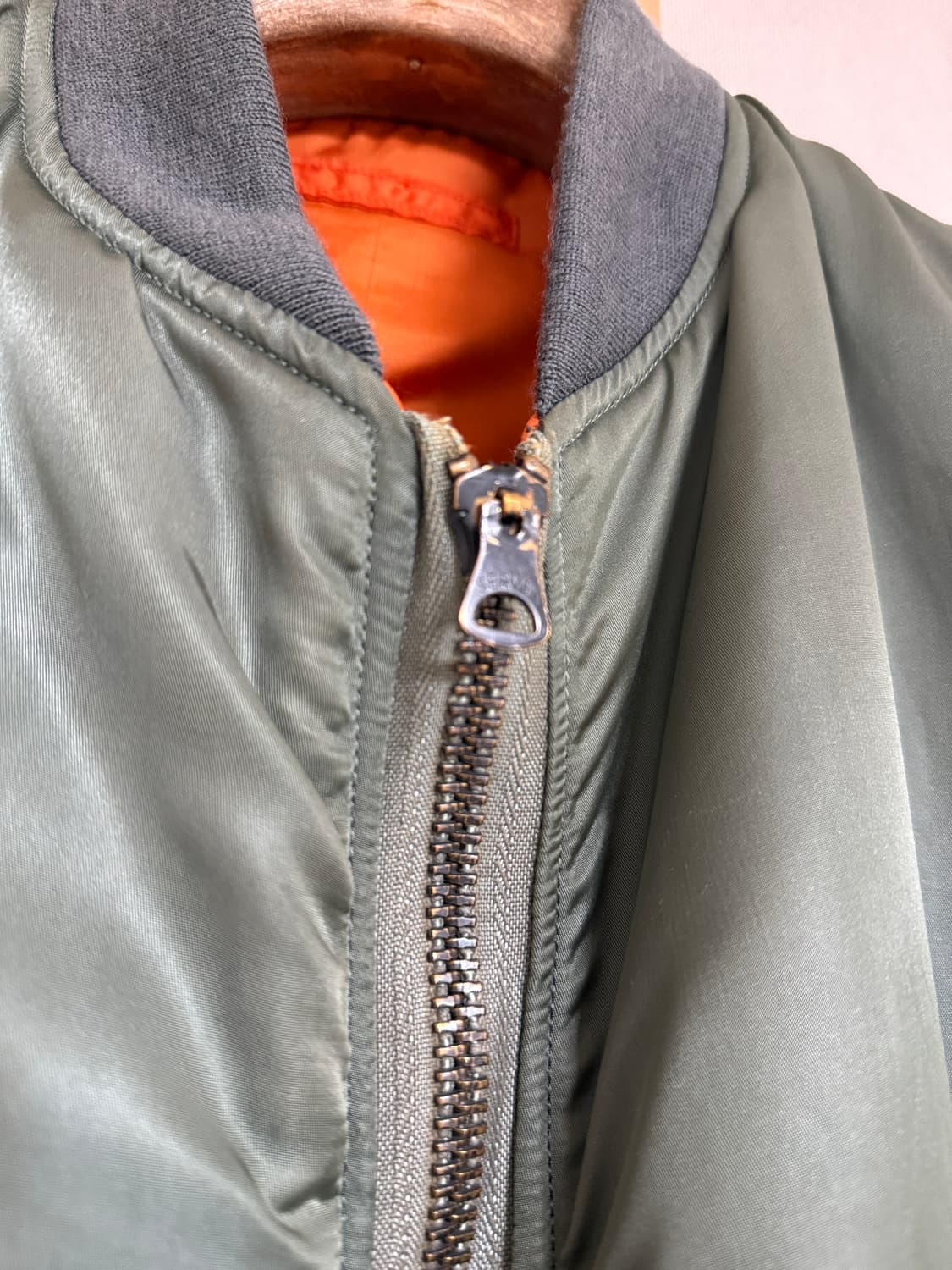 70년대 MA-1 플라이트 자켓 L사이즈 상품이미지5