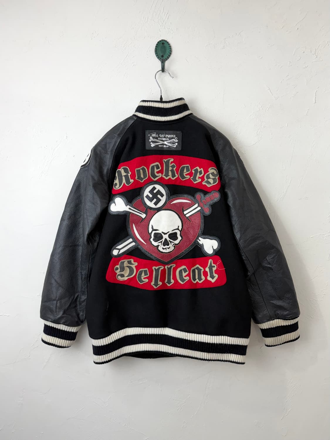 HELL CAT PUNKS 'Rockers hell cat' 바시티 상품이미지1