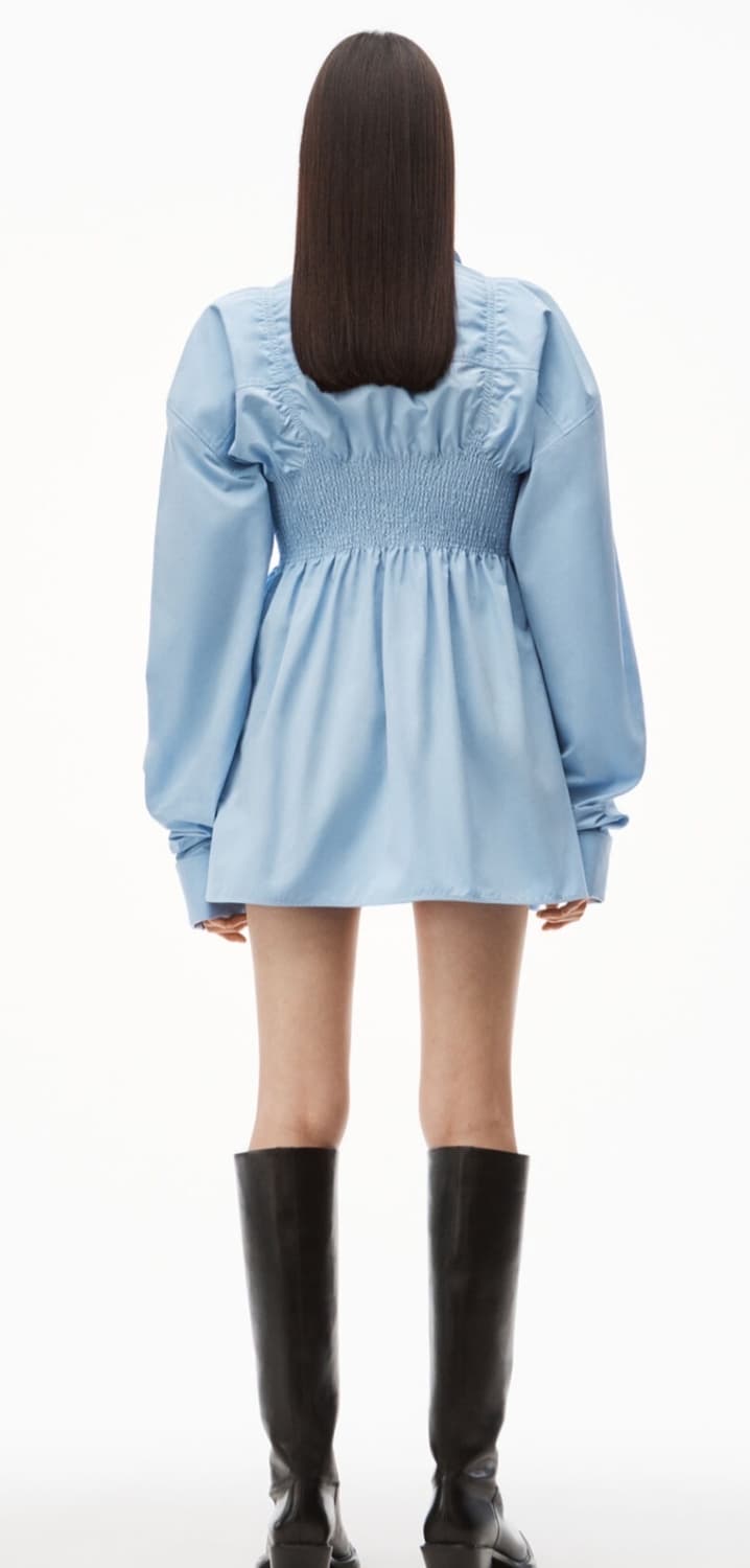 스모크 포플린 셔츠 상품이미지3