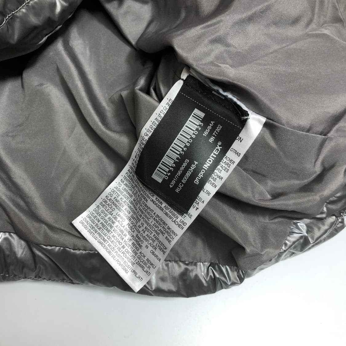 자라 글로시 윈드프로텍션 크롭 패딩 s 상품이미지7