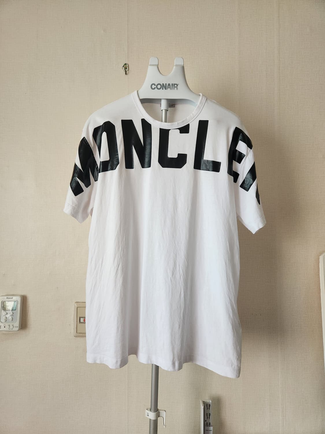 몽클레어 넥로고 반팔티(XXL) 상품이미지1