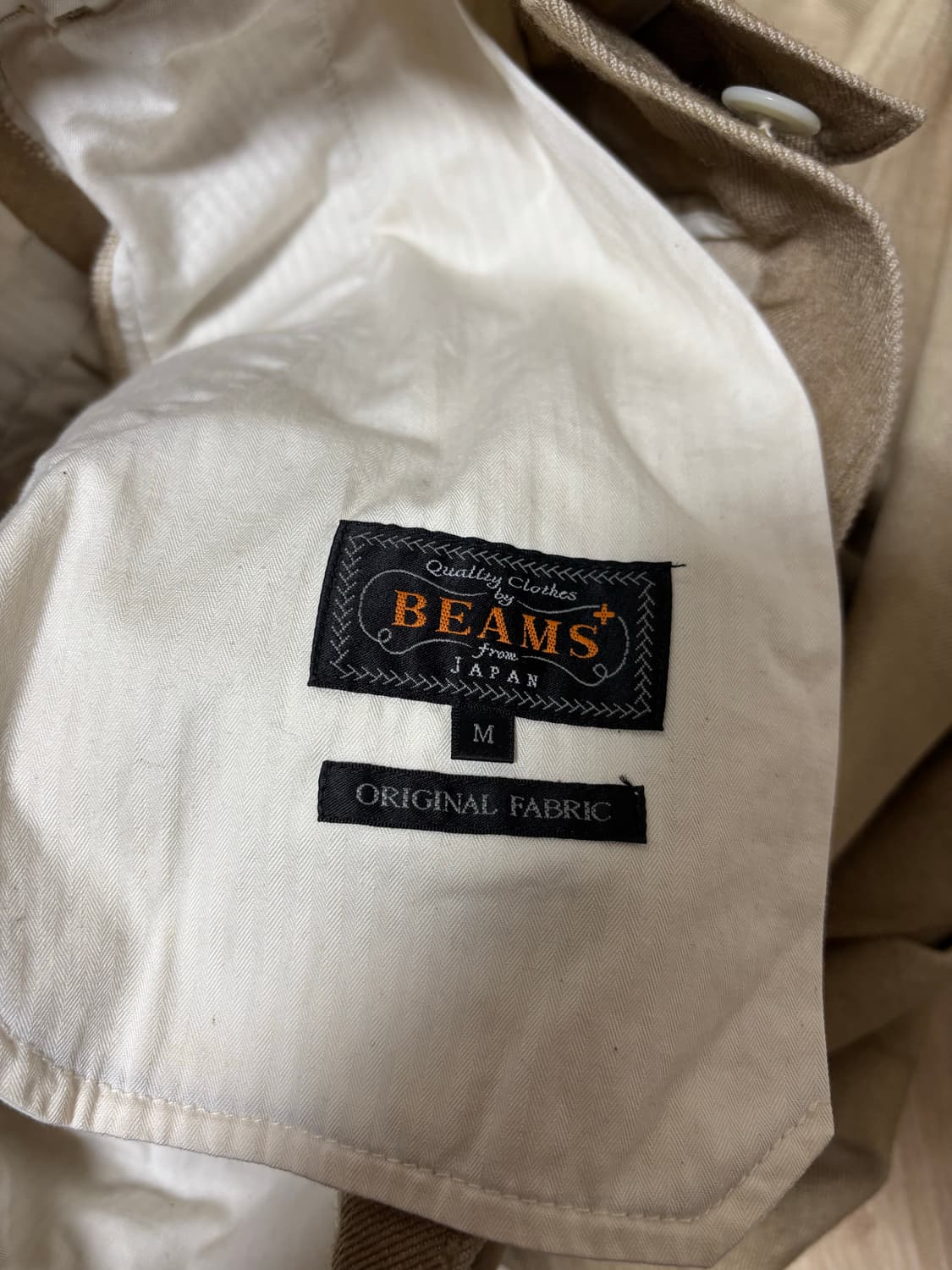 빔즈플러스 프린티드 울 투턱 트라우저 상품이미지5